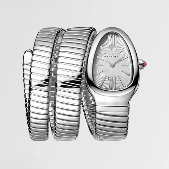 Bulgari Silver Serpenti Tubogas Watch - Picture 3 of 4